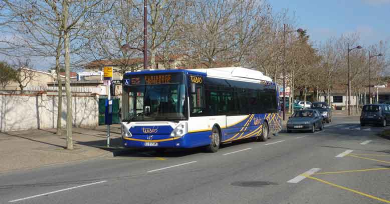 Bus Tisséo desservant la commune de Plaisance-du-Touch, photo Y. Martineau 2012